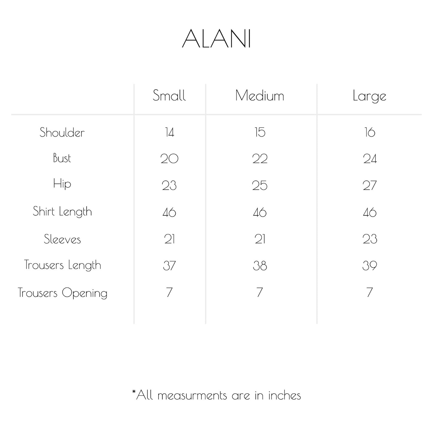 Alani